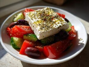 greek salad - Featured