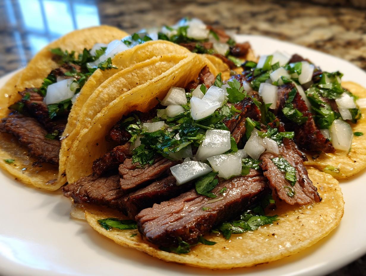 steak tacos - Featured